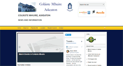 Desktop Screenshot of colaistemhuireask.ie