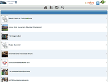 Tablet Screenshot of colaistemhuireask.ie